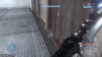 A player performing the Cortana Skip.
